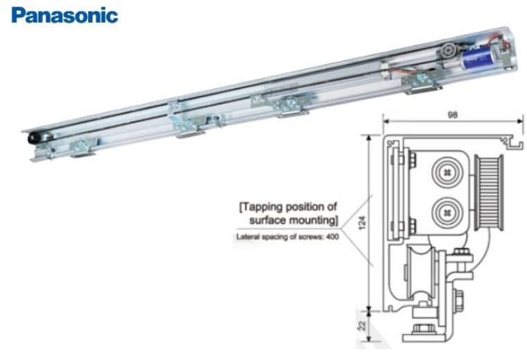 Cửa Trượt Tự Động PANASONIC Nhật Bản PS 120 Cao Cấp