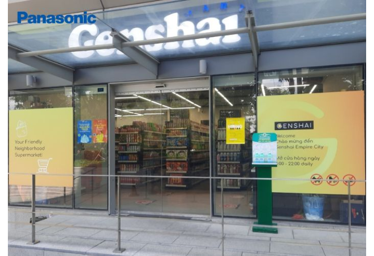 Cửa Trượt Tự Động PANASONIC Nhật Bản PS 100 Mới Nhất