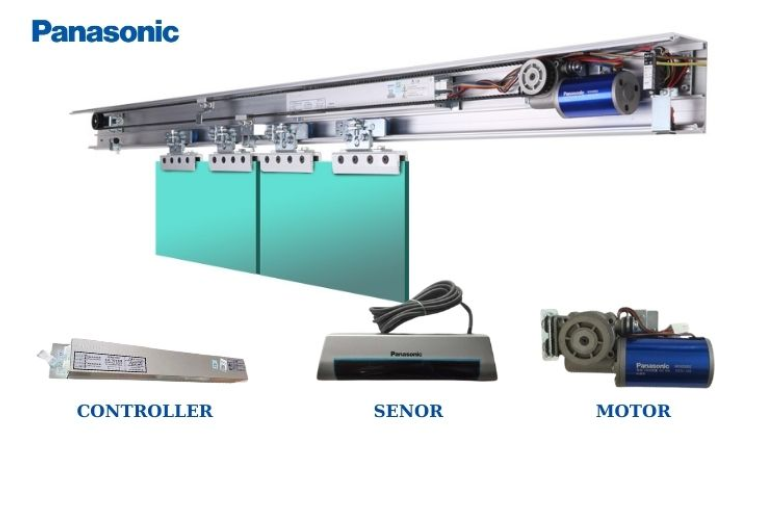 Cửa Trượt Tự Động PANASONIC Nhật Bản PS 120 Cao Cấp